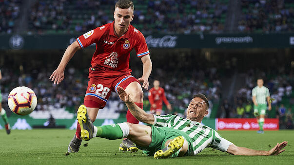 Betis erkämpft Last-Minute-Remis gegen Espanyol