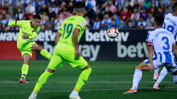 FC Barcelona verliert beim Letzten Leganes