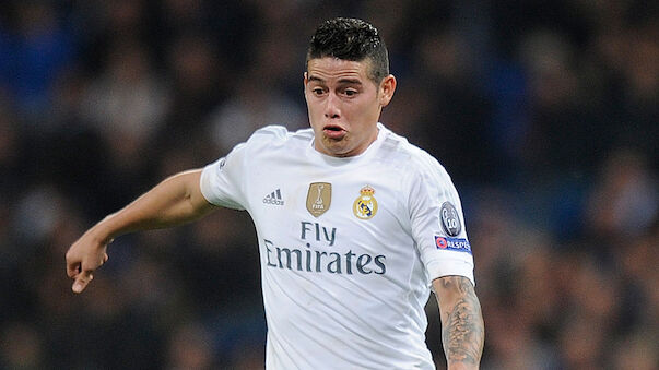 James Rodriguez beim Rasen erwischt