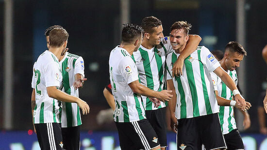 Betis klettert auf Platz sieben