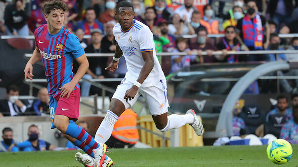 Supercopa: Alaba fehlt Real Madrid gegen Barcelona