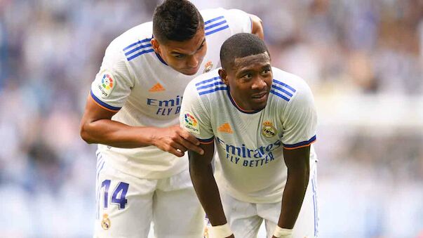 Alaba entschuldigt sich bei Real-Fans für Clasico