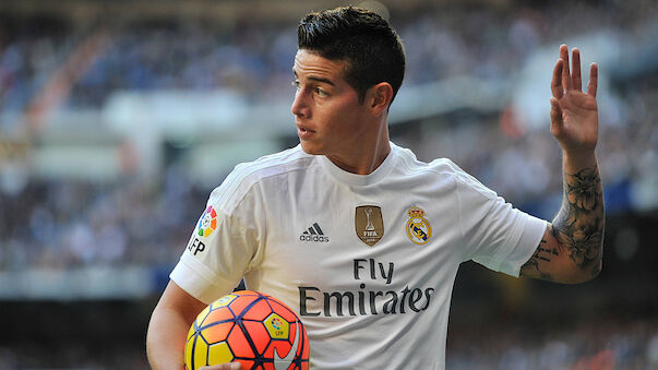 James Rodriguez droht Real mit Wechsel