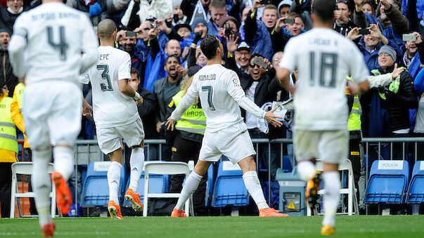 Ronaldo-Viererpack und Bale-Comeback bei 7:1-Sieg