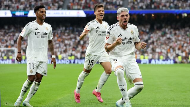Später Sieg! Real bleibt mit einem Heimsieg an Barca dran