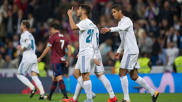 Real Madrid lässt gegen Eibar nichts anbrennen