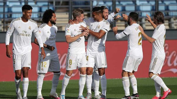 Klarer Real-Sieg beim Restart gegen Eibar