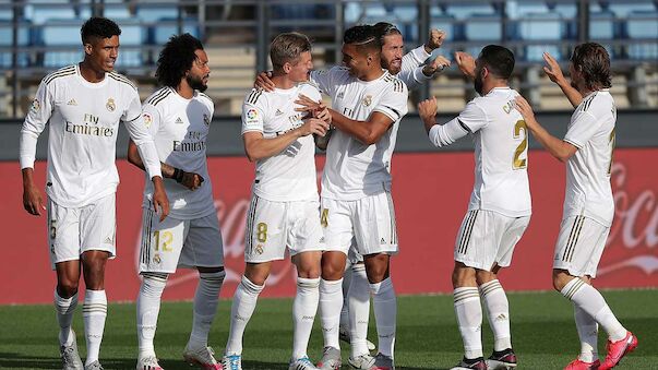 Klarer Real-Sieg beim Restart gegen Eibar