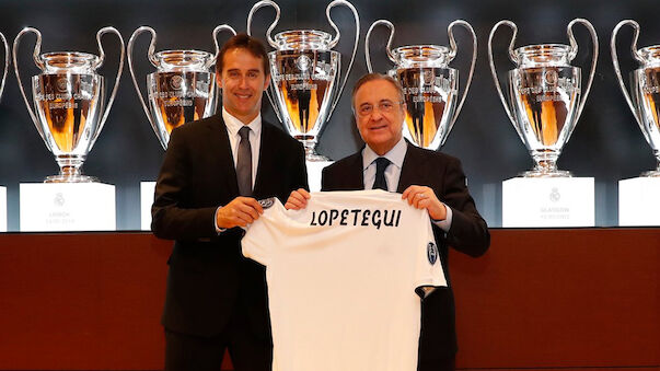 Real Madrid präsentiert Lopetegui
