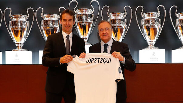 Real Madrid präsentiert Lopetegui