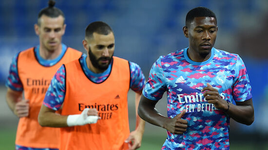 Alaba fit für Reals CL-Auftakt gegen Inter