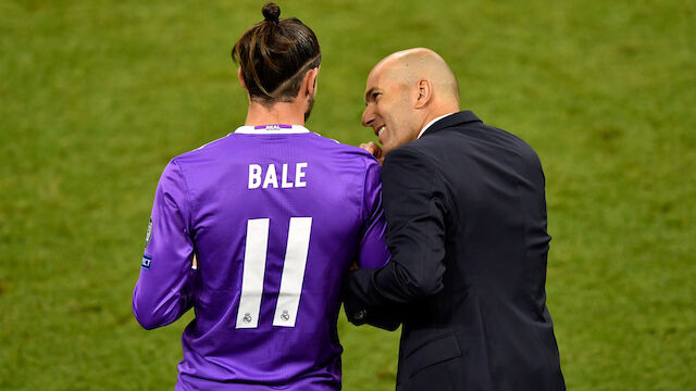 Zidane: Volles Vertrauen in Bale