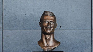 Ronaldo-Büste sorgt für Lacher
