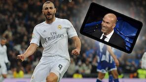 Real zaubert beim Zidane-Debüt