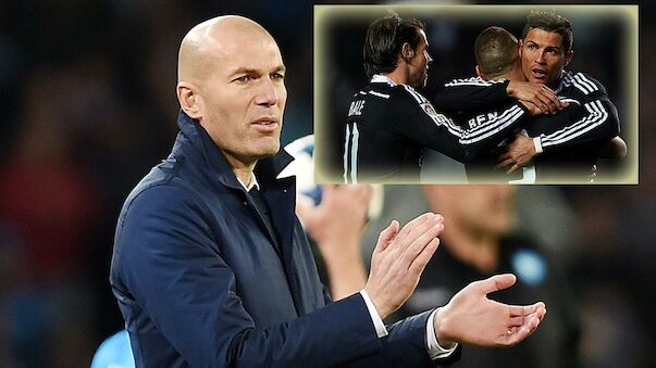 Zidane grübelt über richtigen Einsatz von 