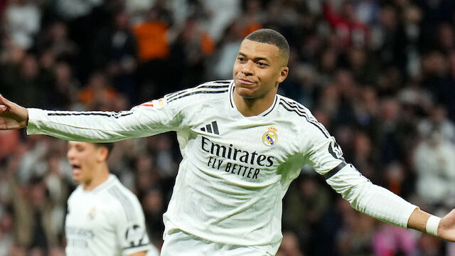 33! Mbappe zieht mit Ronaldo bei Real gleich