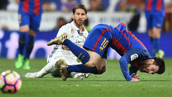 Ramos nach Messi-Foul nur ein Spiel gesperrt