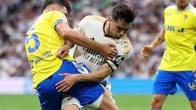 Real Madrid nach Heimsieg über Cadiz vor Meistertitel