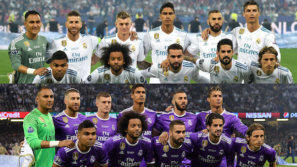 Gleiche Startelf: Real Madrid sorgt für Premiere