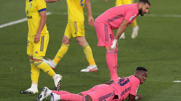 Real Madrid blamiert sich gegen Aufsteiger Cadiz