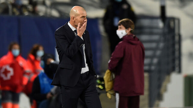 Real: Druck auf Zinedine Zidane wächst