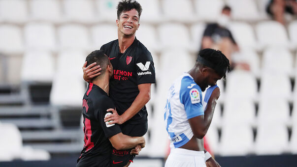 Sevilla gegen Leganes zurück auf der Siegerstraße