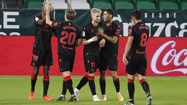 Real Sociedad übernimmt in Sevilla die Spitze