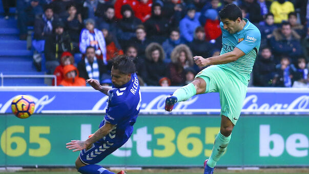 Barca-Schützenfest bei Alaves