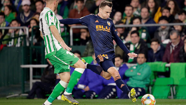 Copa: Valencia nach 0:2 noch Remis bei Betis