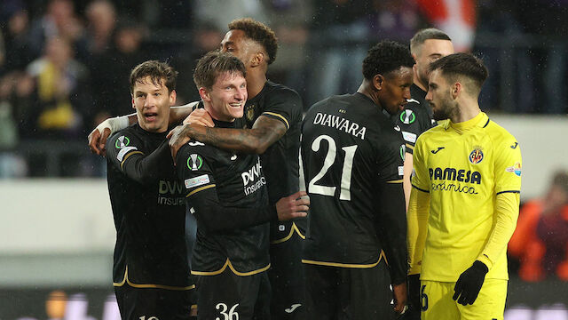 Conference League: Anderlecht ringt Villarreal Remis ab