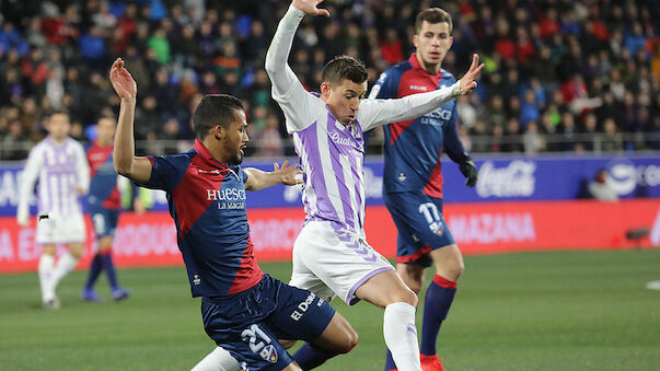Schlusslicht Huesca rasiert Real Valladolid