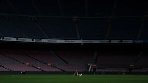 Iniesta und das leere Camp Nou
