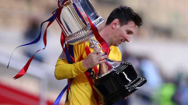 Nach Cupsieg hofft Barca auf Messi-Verbleib