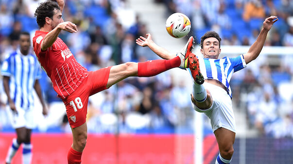 Sevilla spielt nur 0:0 gegen Sociedad