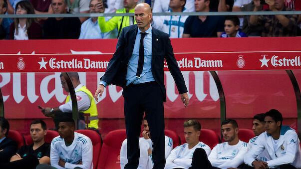 Geht es schon um Zidanes Job?