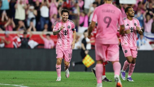 Messi trifft wieder doppelt! Miami fertigt Red Bulls ab