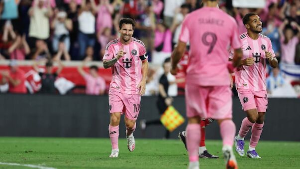 Messi trifft wieder doppelt! Miami fertigt Red Bulls ab