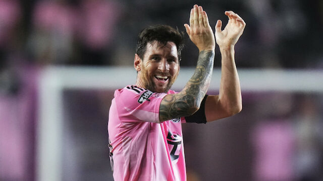 Messi führt Miami mit Doppelpack ins Finale des League-Cups