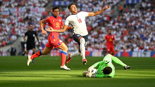 England dreht spät gegen Fußball-Zwerg auf