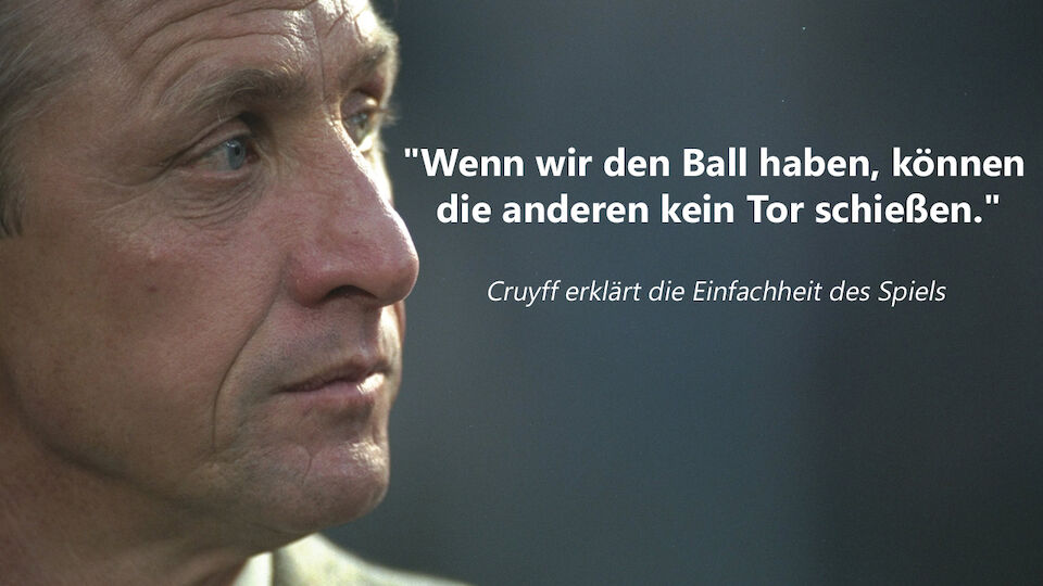 Johan Cruyff - die besten Sprüche der Legende