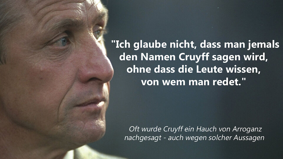 Johan Cruyff - die besten Sprüche der Legende