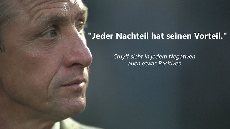 Johan Cruyff - die besten Sprüche der Legende