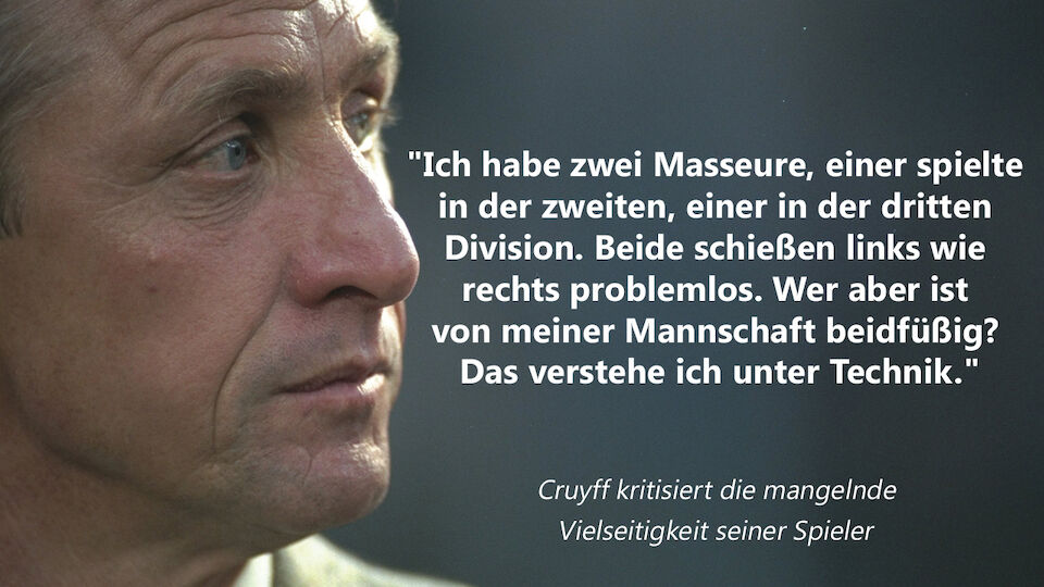 Johan Cruyff - die besten Sprüche der Legende