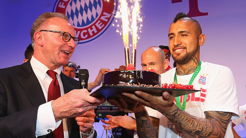 Die Bilder der Double-Feier des FC Bayern