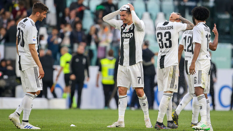 Meisterparty von Juventus Turin