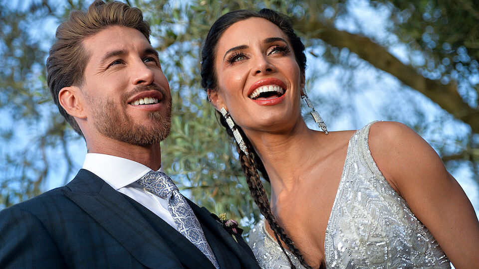 Die Besten Bilder Von Der Hochzeit Von Real Star Sergio Ramos Fussball International