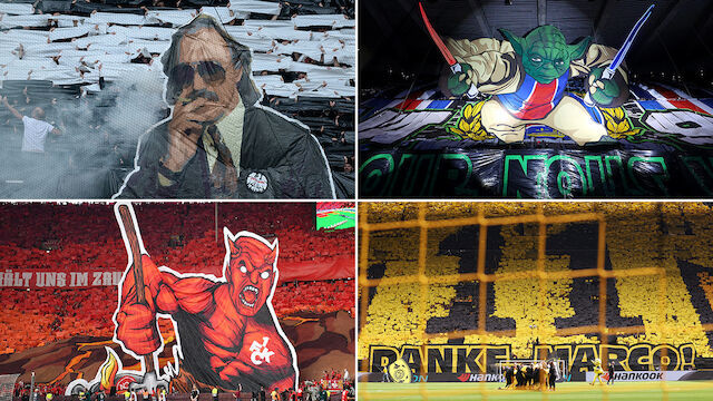 Die besten Fan-Choreos 2024 im internationalen Fußball