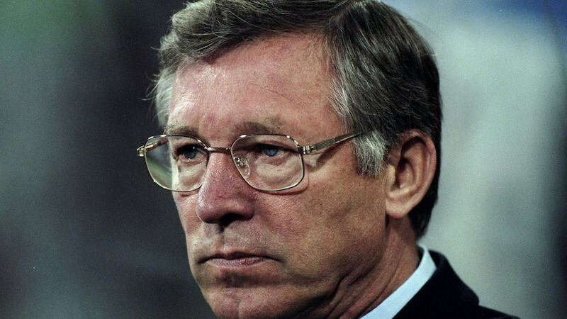 1998/99: Sir Alex Ferguson