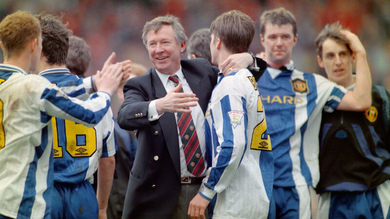 1995/96: Sir Alex Ferguson