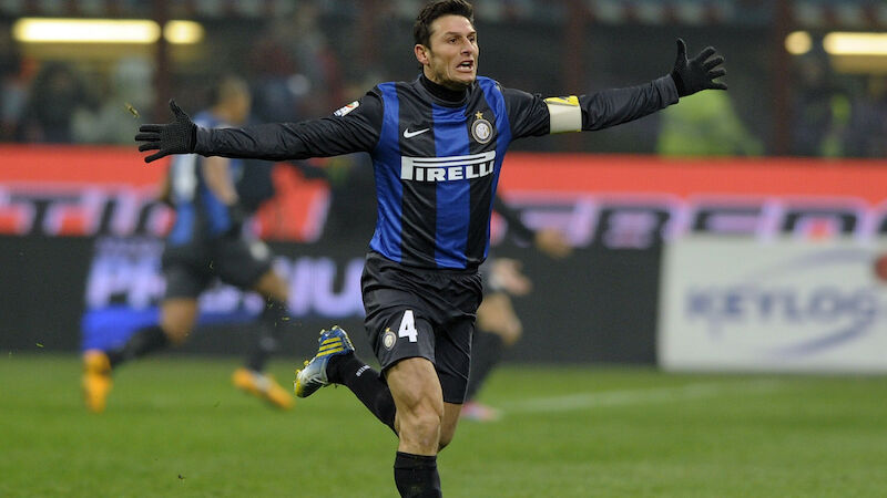 #9 - Javier Zanetti - 858 Spiele